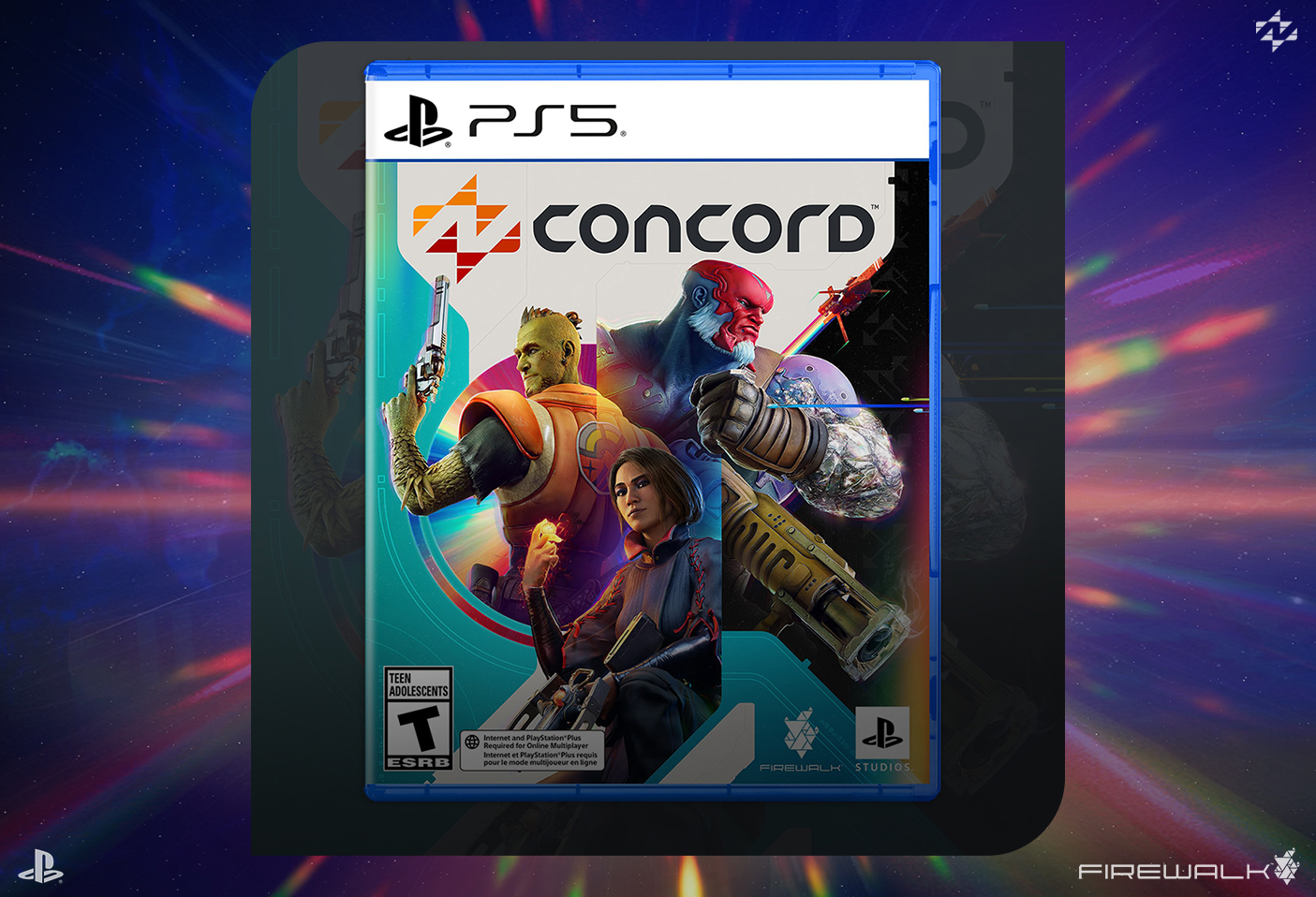 01, concord, firewalkstudios, sony, playstationstudios, vacaliebres, logo, north star, freegunners, video games, concept art, playstation, gaming