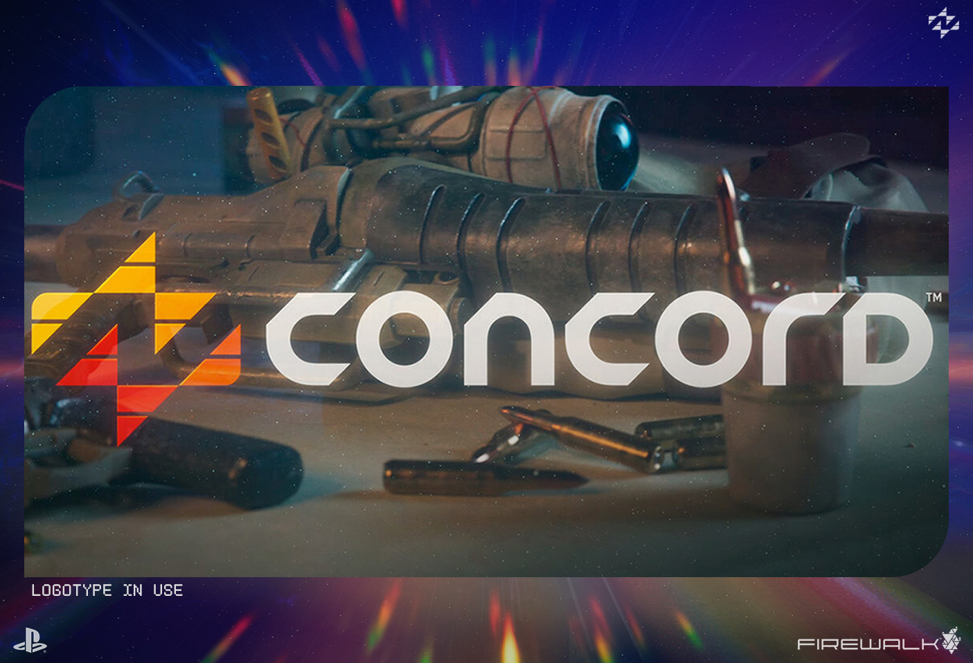 03, concord, logotype, firewalkstudios, playstationstudios, playstation, sony, freegunners, logo, trademark, vacaliebres, logo design, graphic design, logo designer, video games