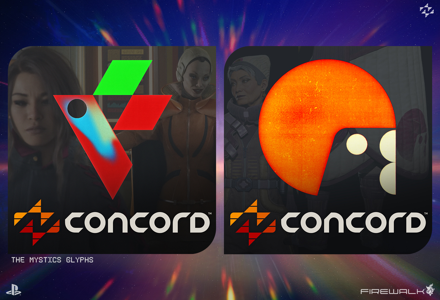 11, concord, freegunners, iconography, firewalkstudios, sony, playstation, vacaliebres, logo, north star, freegunners, video games, concept art,, gaming, logotype, wordmark, trademark, logo