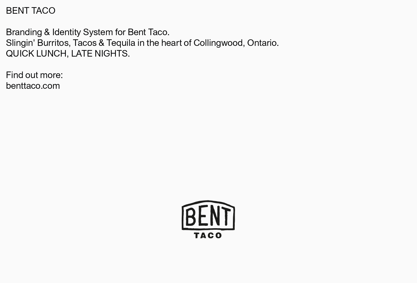 bent taco